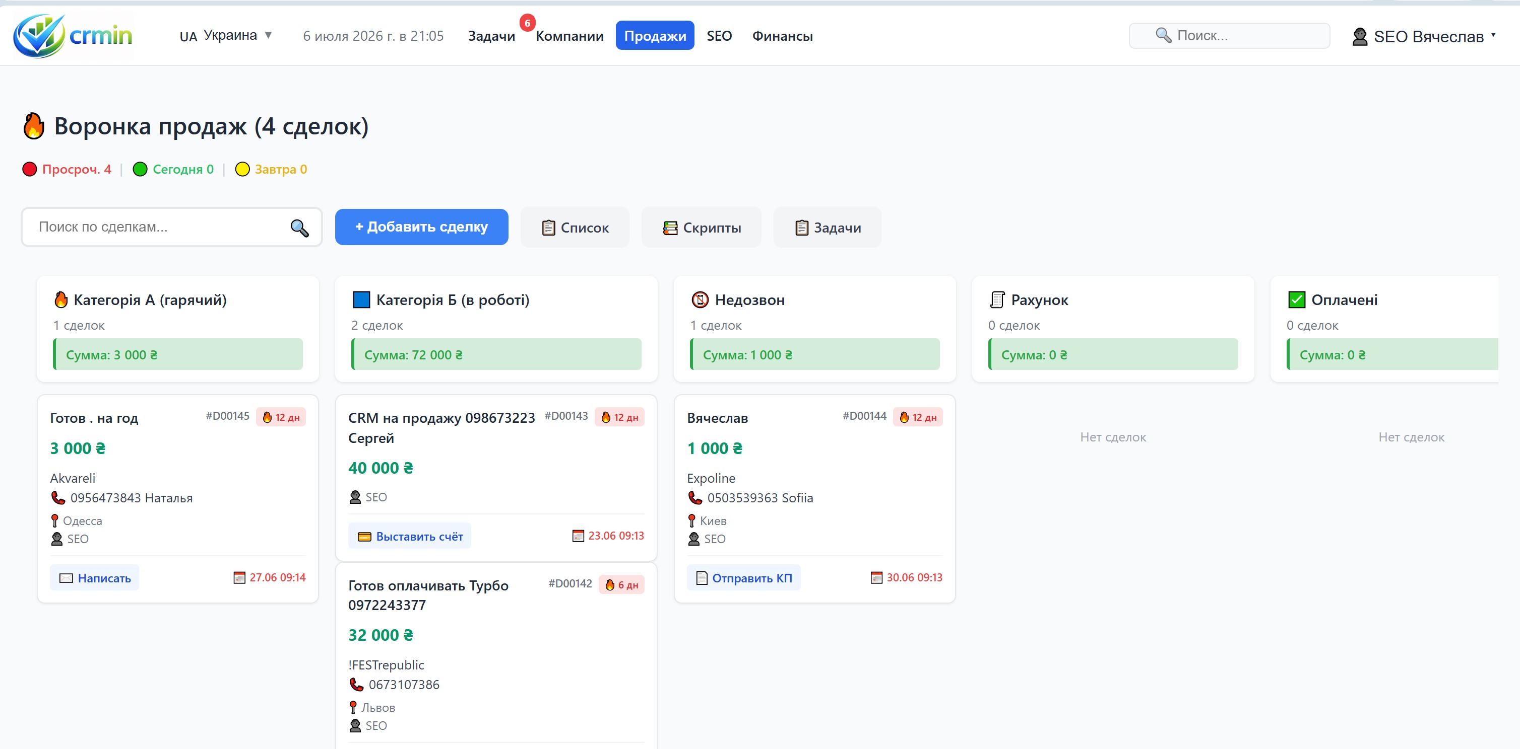 🚀 Купите готовую CRM-систему для бизнеса без ежемесячных платежей