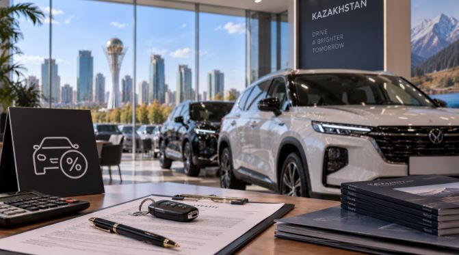 Автокредиты в Казахстане подорожали: спрос на займы снизился на 9%